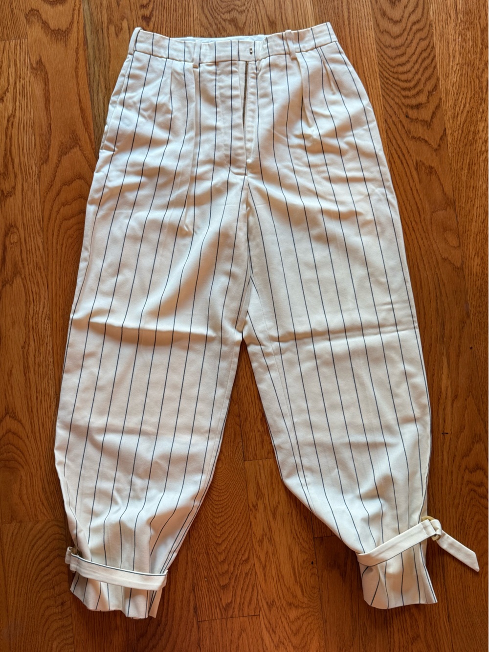 Hillier Bartley pinstriped pants